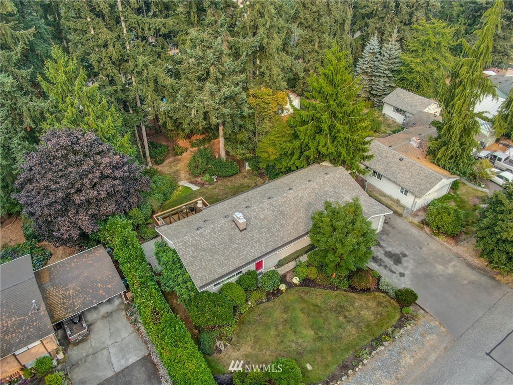24106 4th Place West Bothell, WA 98021 - Photo 35 of 36 an aerial view of a house with a yard