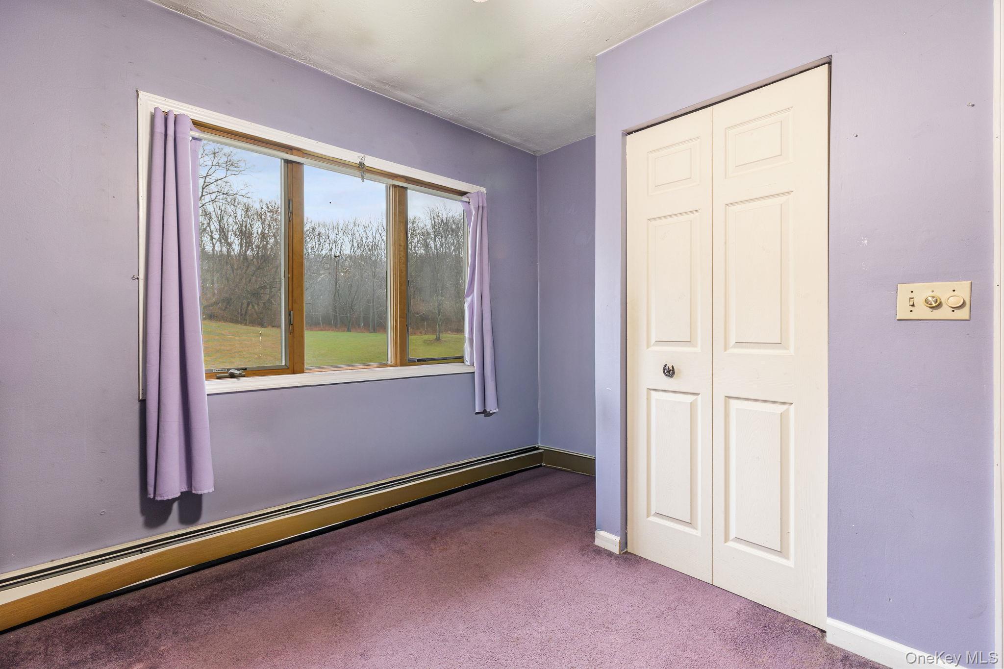 11 Cross Creek Road Cold Spring, NY 10516 - Photo 31 of 43 Unfurnished bedroom featuring a baseboard radiator, carpet floors, and a closet