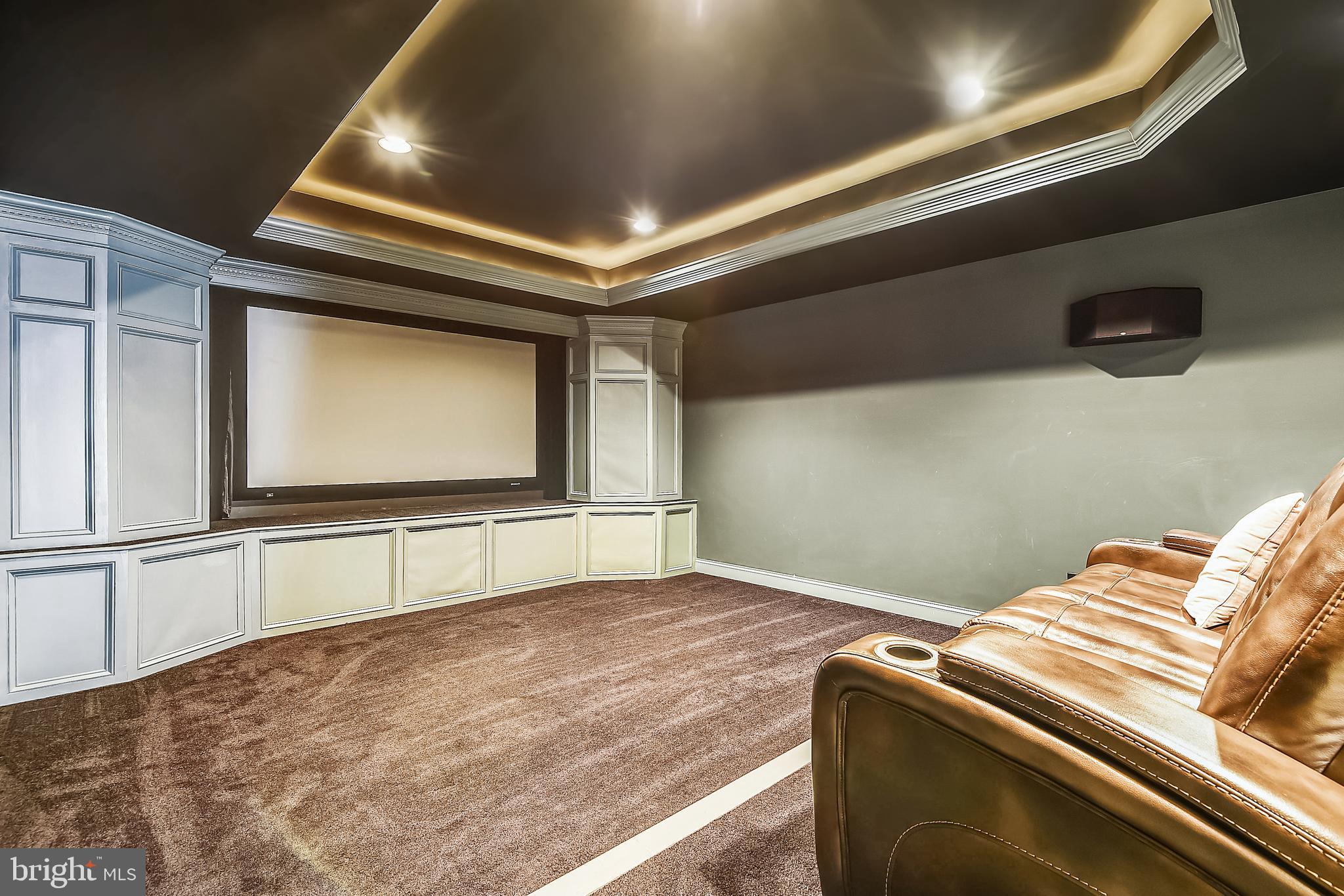 1408 Monforte Drive Davidsonville, MD 21035 - Photo 42 of 65 Lower level theater room