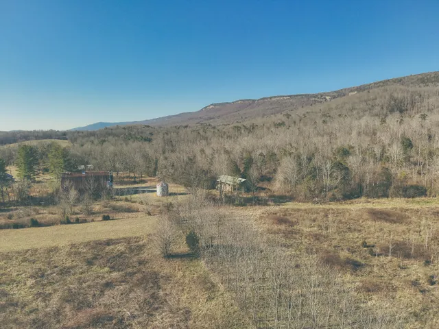 a view of a backyard of the house