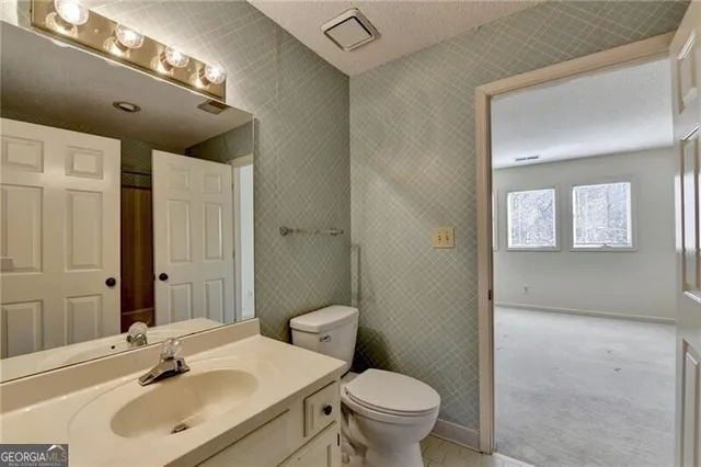 a sign on the side of a building