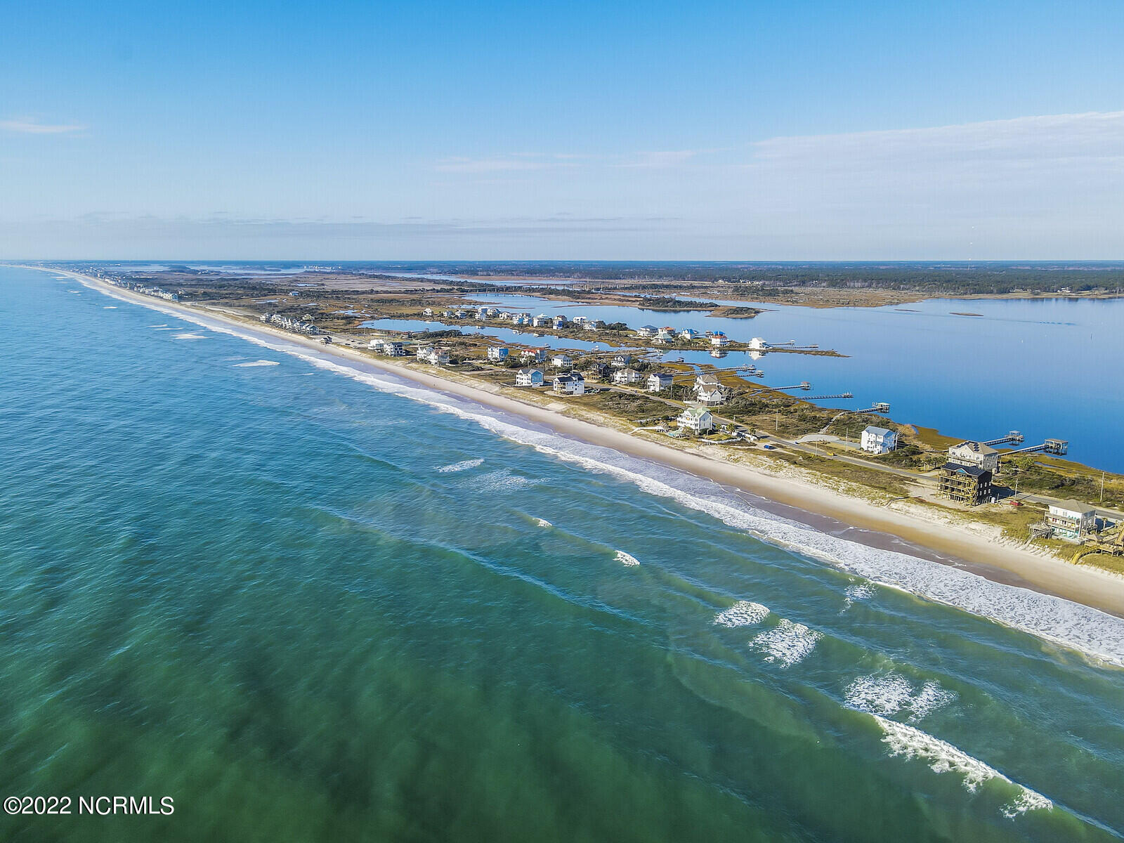 682 New River Inlet Road North Topsail Beach, NC 28460 - Photo 10 of 25 Drone Aerial