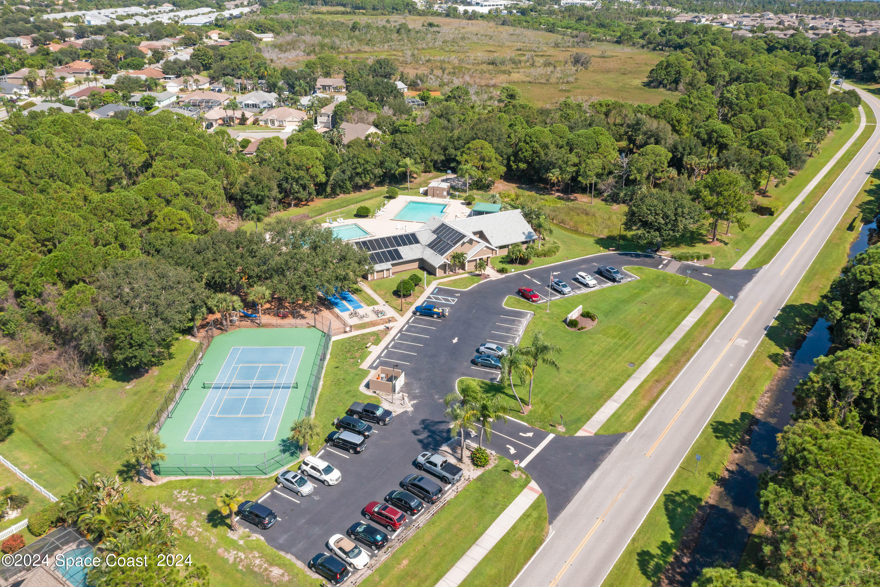 1122 Jan's Place Melbourne, FL 32940 - Photo 42 of 42 an aerial view of a city