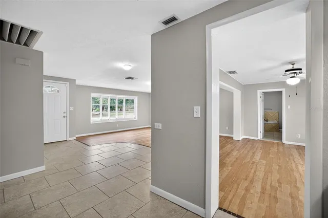 a view of livingroom with natural light