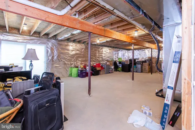 a room with storage and utility