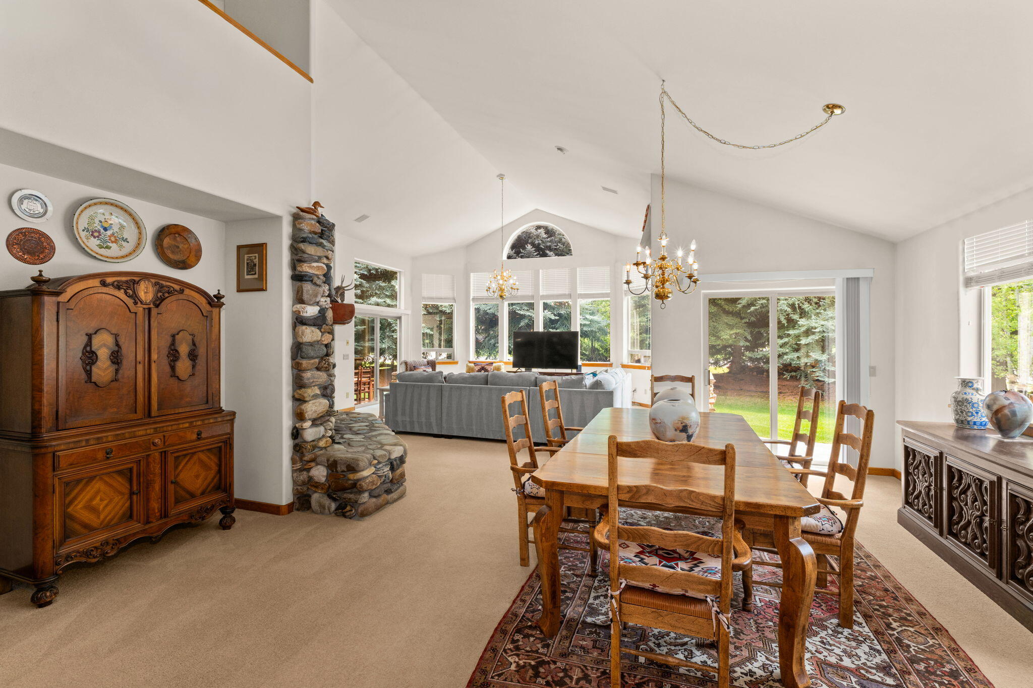 201 Blue Bell Road Sun Valley, ID 83353 - Photo 4 of 34 Dining to Great Room