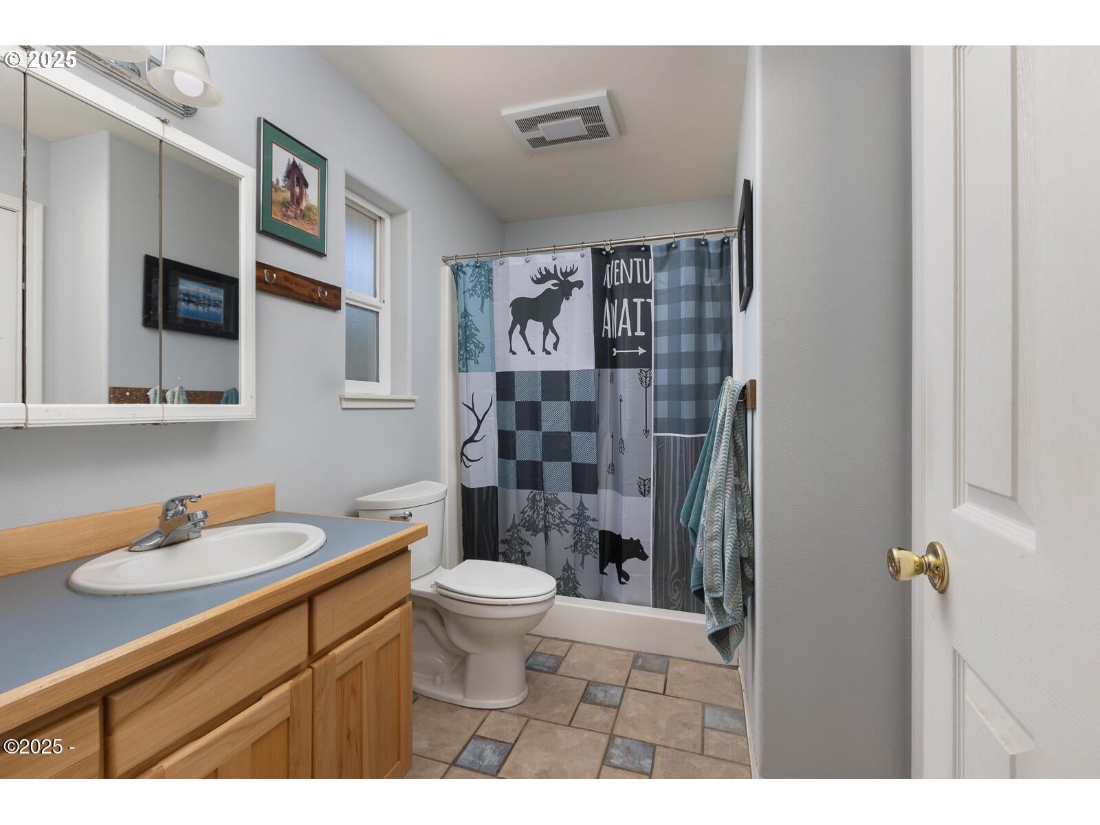 25855 Chinook Street Cloverdale, OR 97112 - Photo 17 of 26 a bathroom with a sink toilet and shower