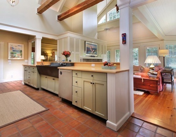 28 Old Concord Road Lincoln, MA 01773 - Photo 7 of 14 a kitchen with cabinets a sink and appliances
