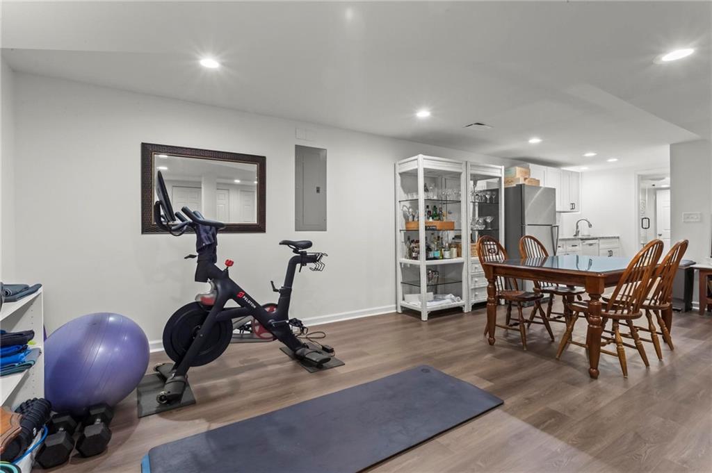 4061 North Cooper Lake Road Southeast Smyrna, GA 30082 - Photo 27 of 45 a view of a room with gym equipment