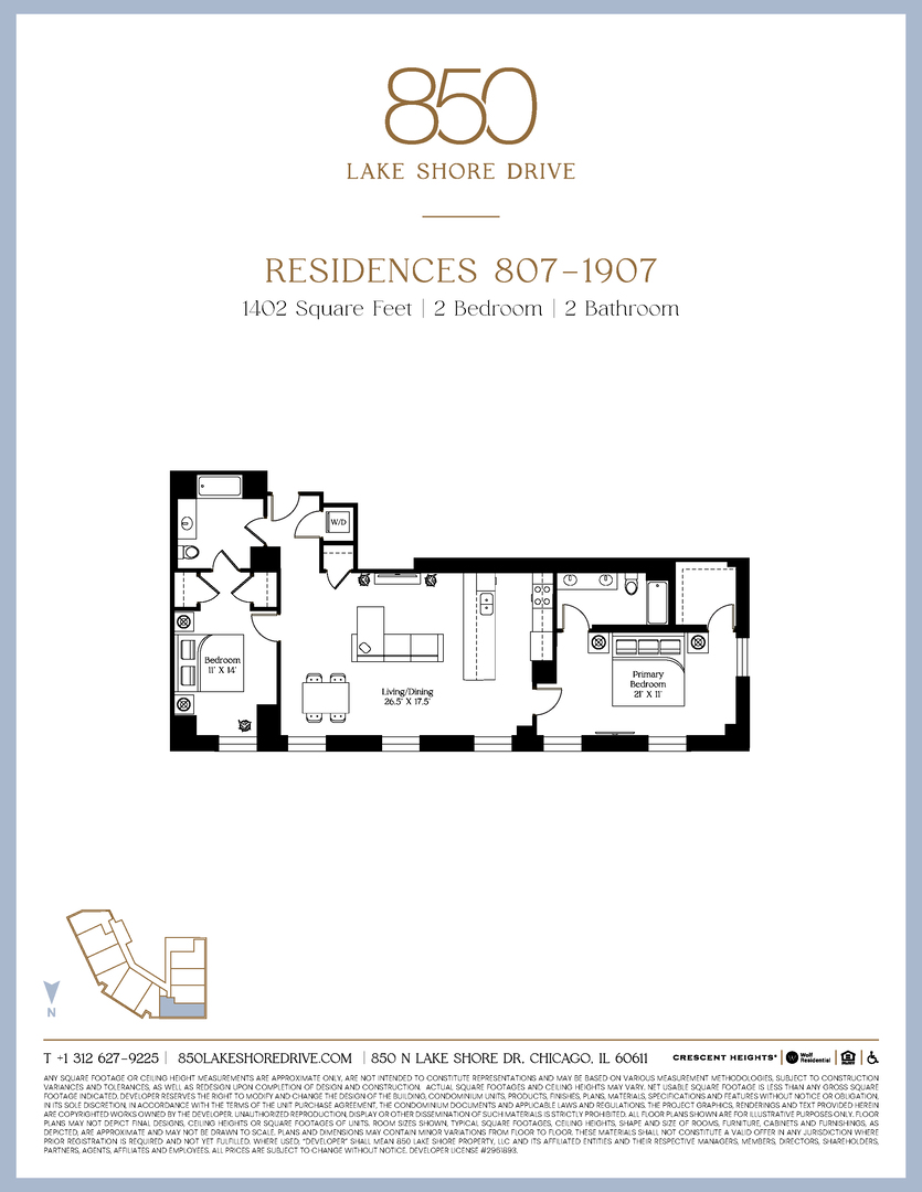 850 North Lake Shore Drive, Unit 807 Chicago, IL 60611 - Photo 24 of 24