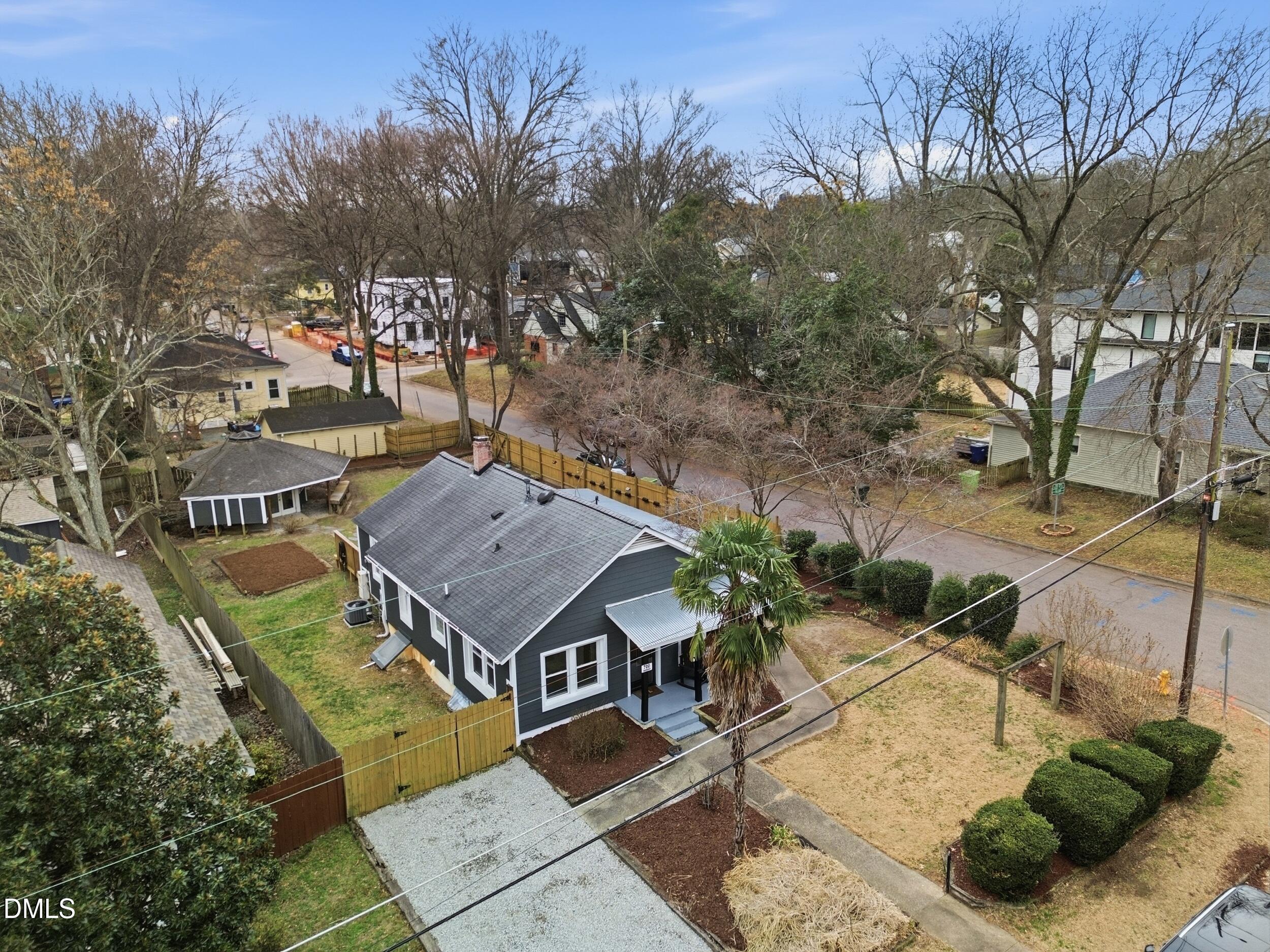 700 Sasser Street Raleigh, NC 27604 - Photo 4 of 25 a view of a backyard with plants