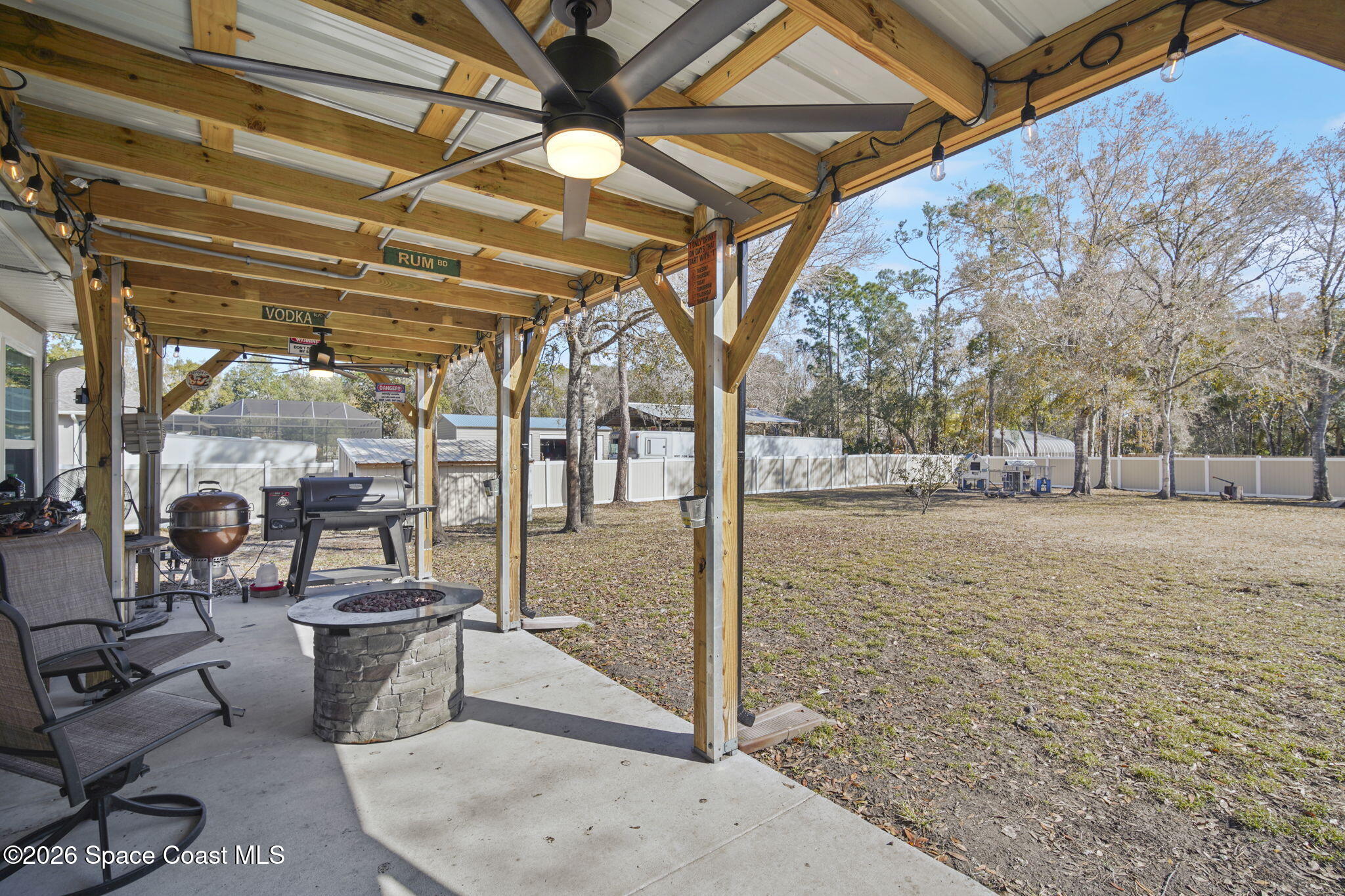 1845 Turpentine Road Mims, FL 32754 - Photo 26 of 33 a view of outdoor space with seating