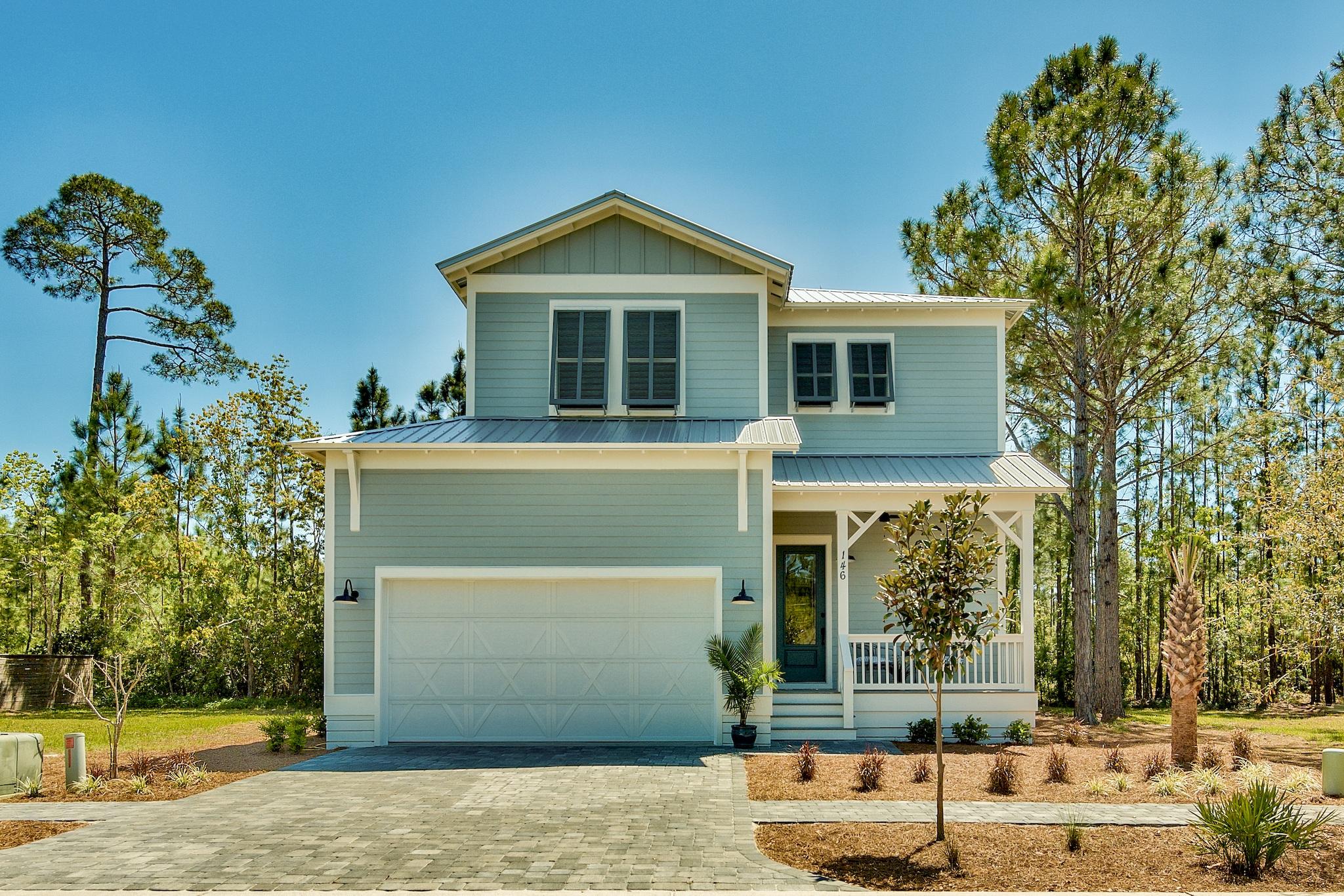146 Marleberry Santa Rosa Beach Santa Rosa Beach, FL 32459 - Photo 1 of 42 Front Elevation