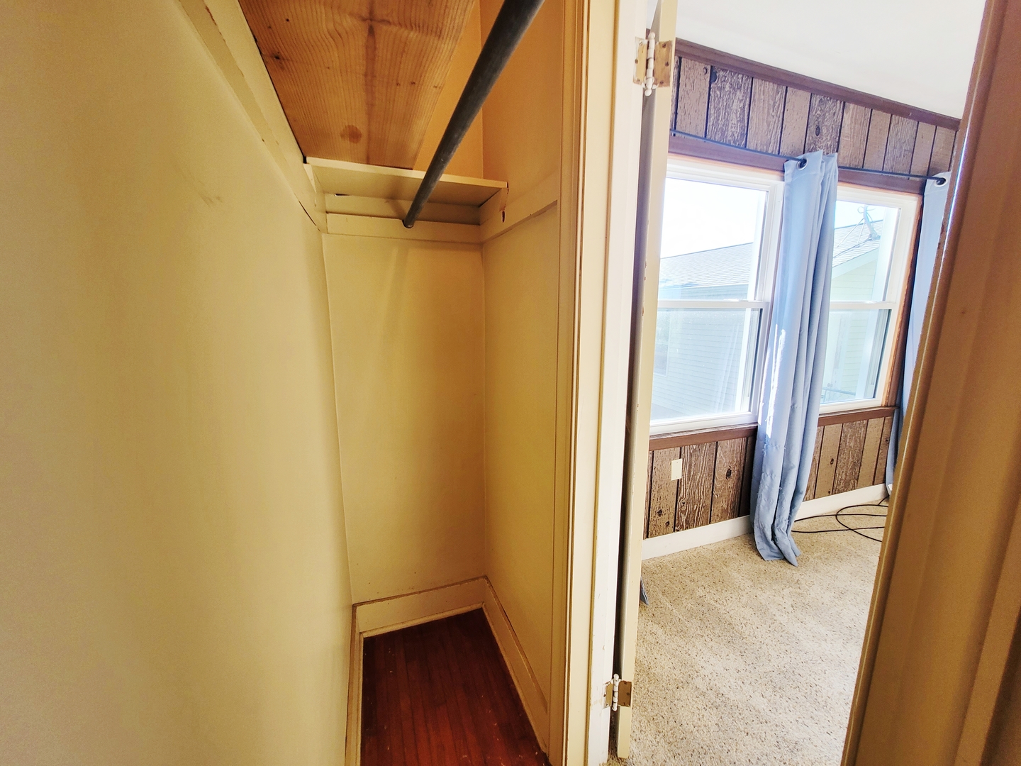 11393 Ward Road Morrison, IL 61270 - Photo 18 of 22 a view of a hallway with wooden floor and glass door