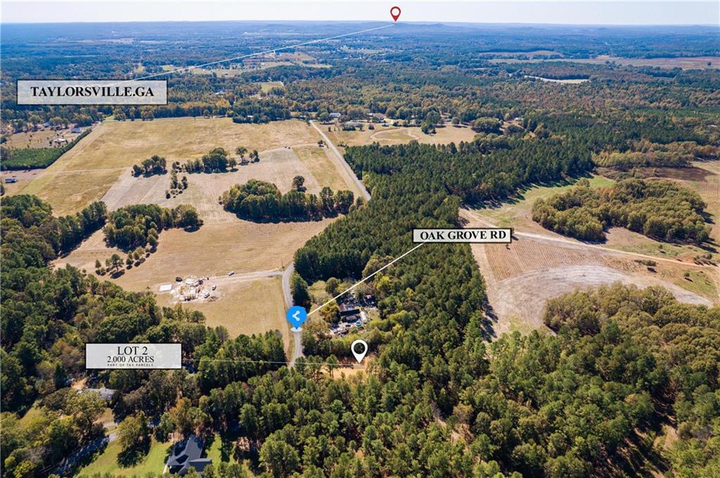57 Oak Grove Road Taylorsville, GA 30178 - Photo 39 of 42 an aerial view of multiple house