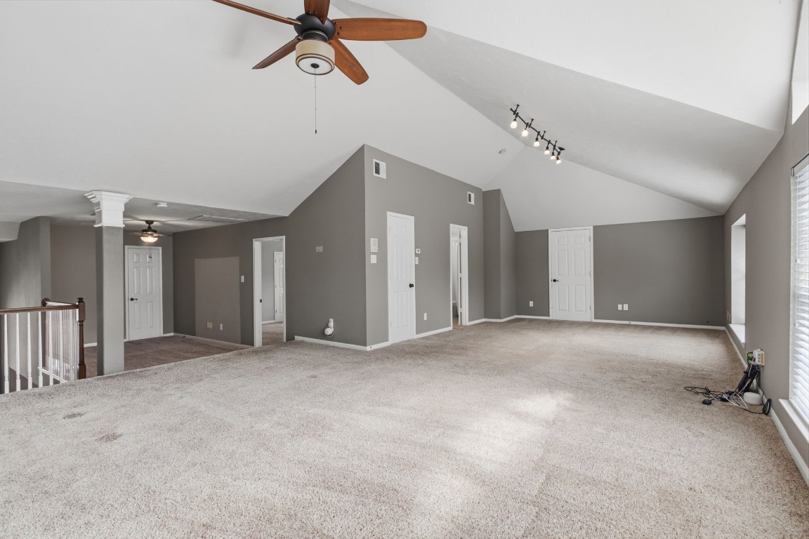 3403 Marywood Drive Spring, TX 77388 - Photo 24 of 50 an empty room with fan and windows