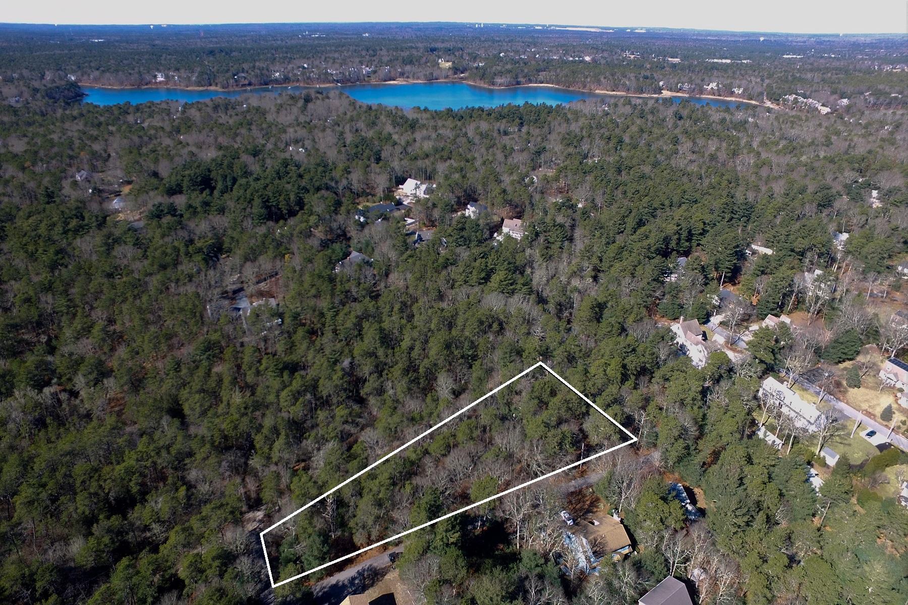 0 Rushy Marsh Road Cotuit, MA 02635 - Photo 2 of 8 an aerial view of house with yard