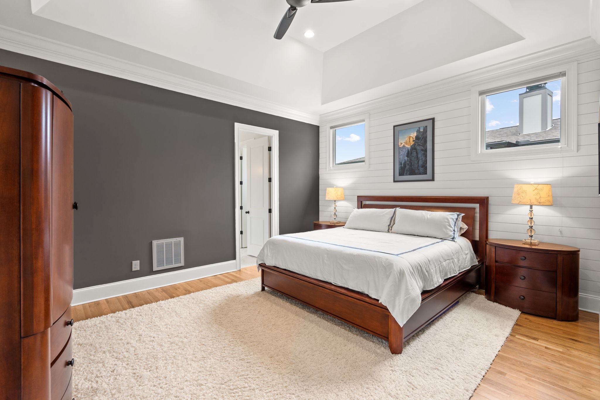 3085 Conar Street Franklin, TN 37064 - Photo 23 of 55 a bedroom with a bed and lamp