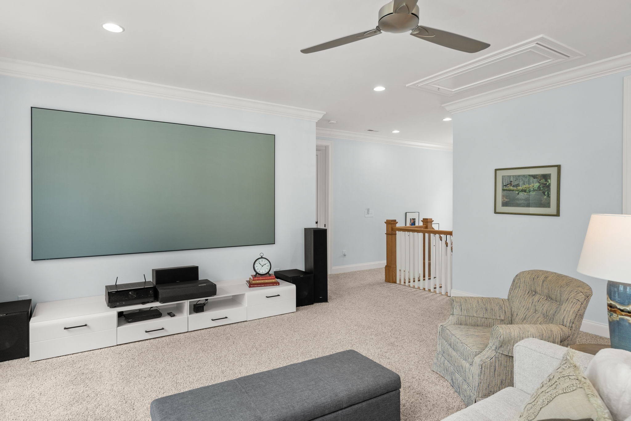 3085 Conar Street Franklin, TN 37064 - Photo 38 of 55 a living room with furniture and a flat screen tv