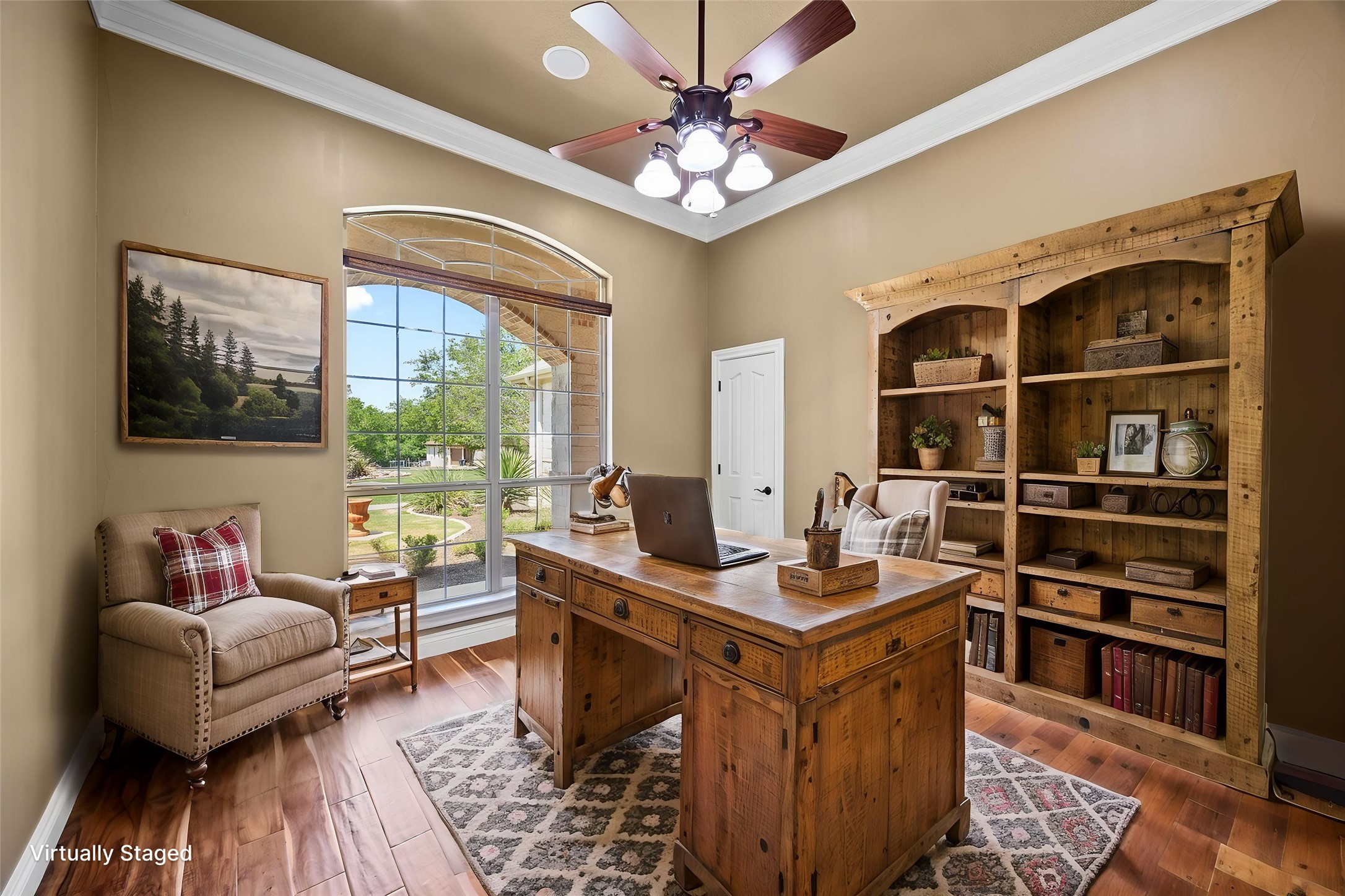 112 Shady Elm Georgetown, TX 78633 - Photo 18 of 31 a room with furniture or window and a wooden floor