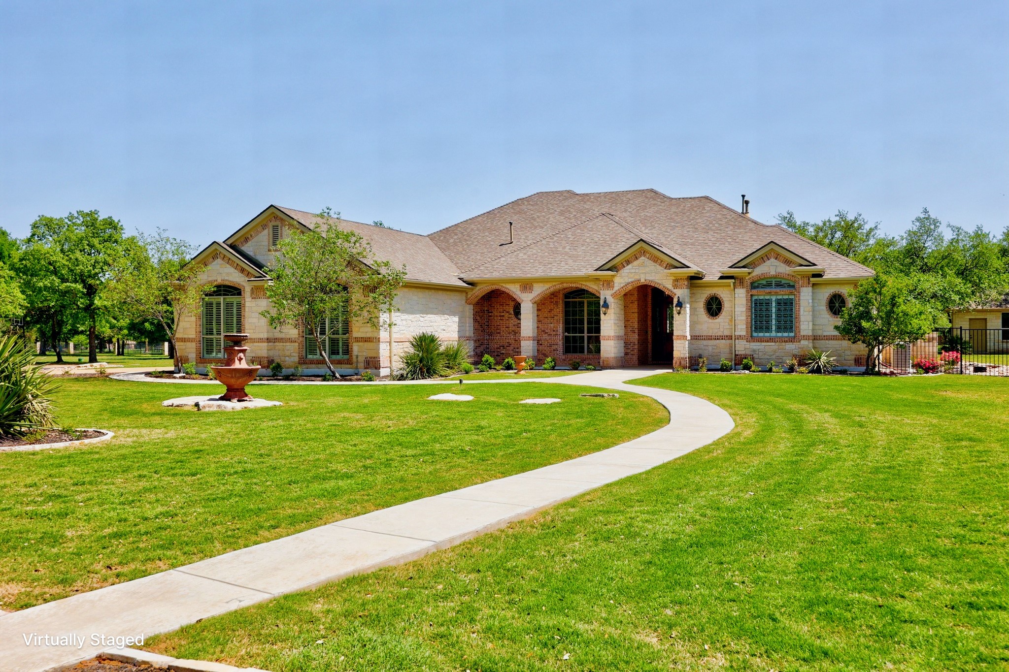 112 Shady Elm Georgetown, TX 78633 - Photo 2 of 31 a view of house with garden