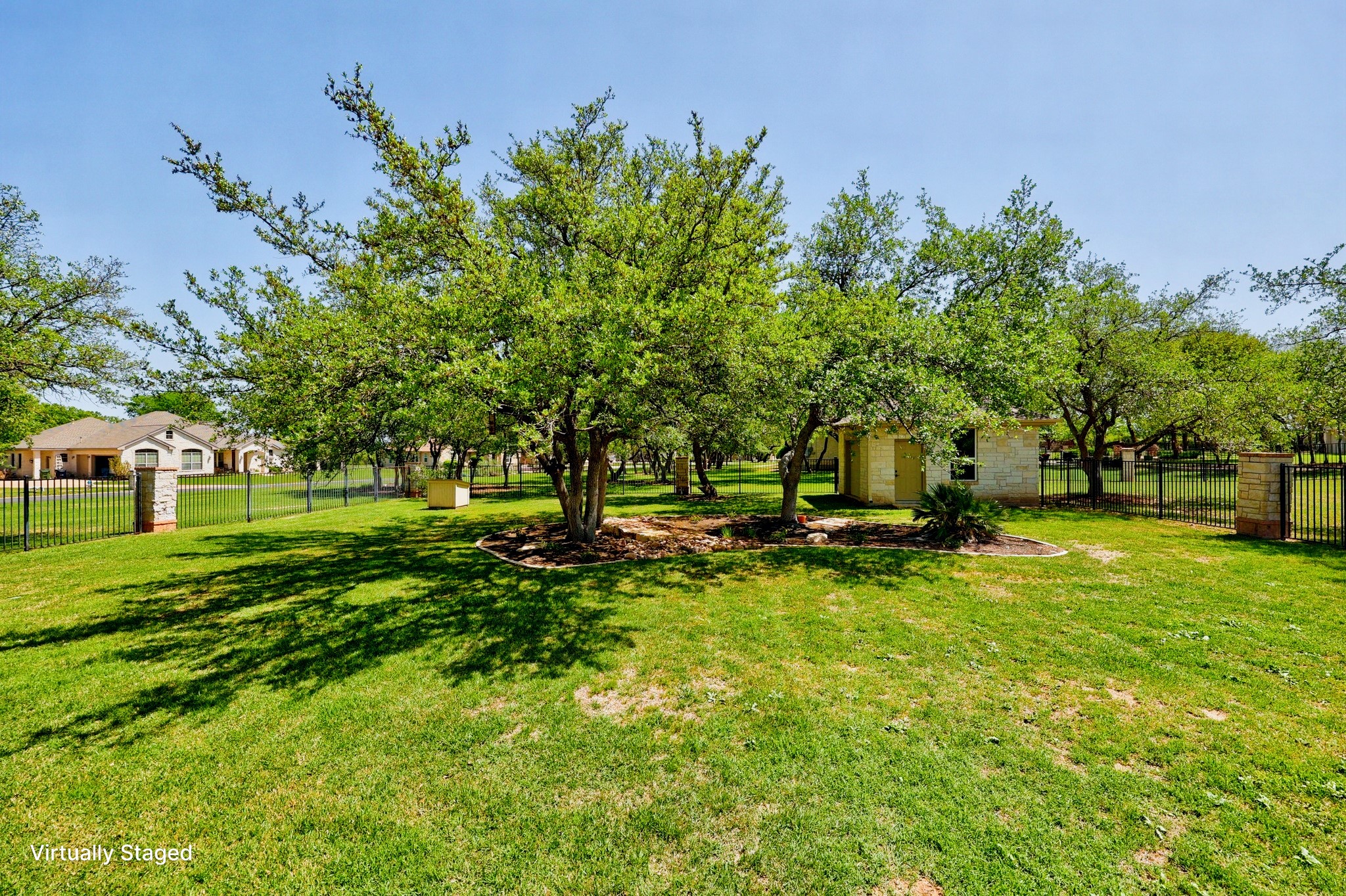 112 Shady Elm Georgetown, TX 78633 - Photo 27 of 31 a view of a park with large trees