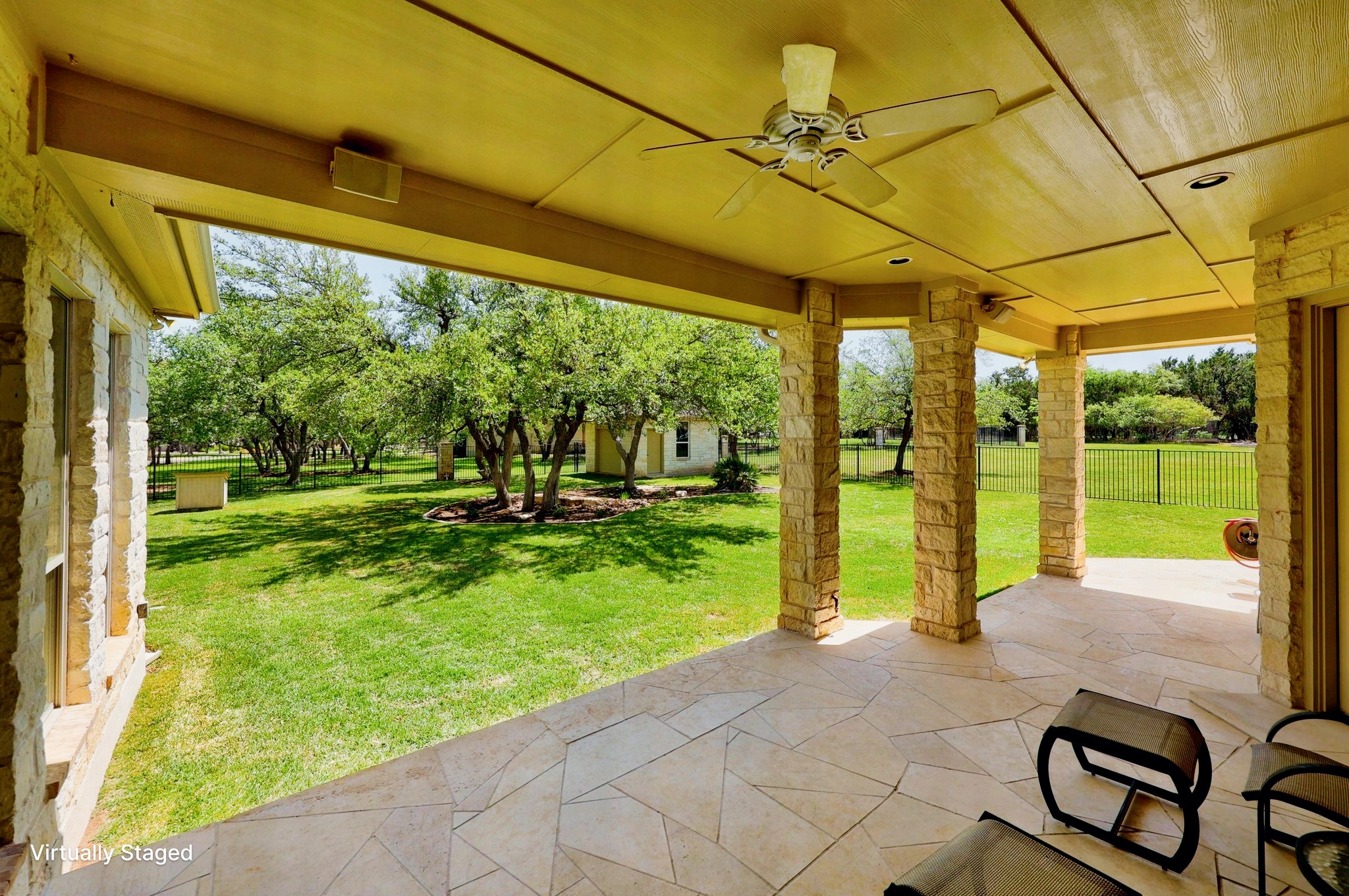 112 Shady Elm Georgetown, TX 78633 - Photo 28 of 31 a view of yard with patio