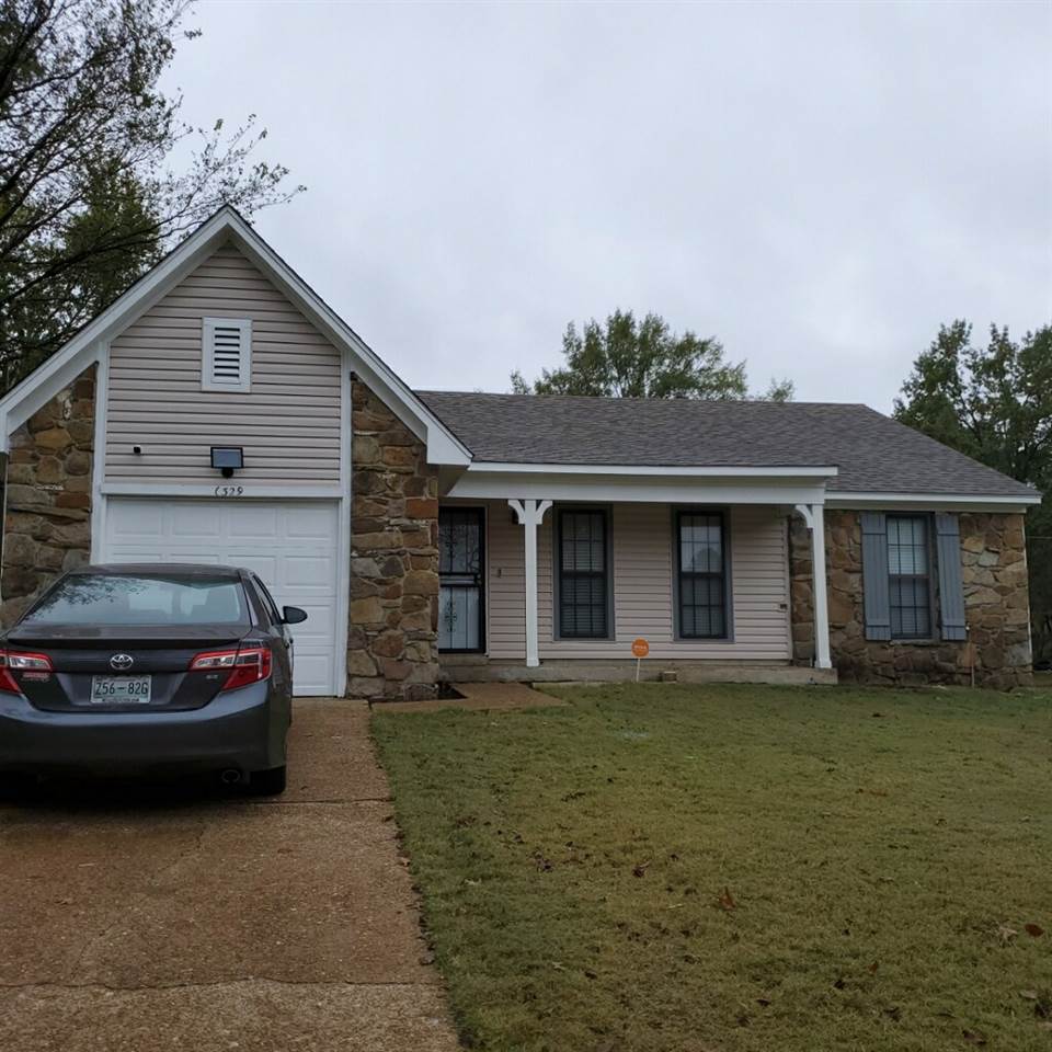 Beautiful Stone Front Low Maintenance
