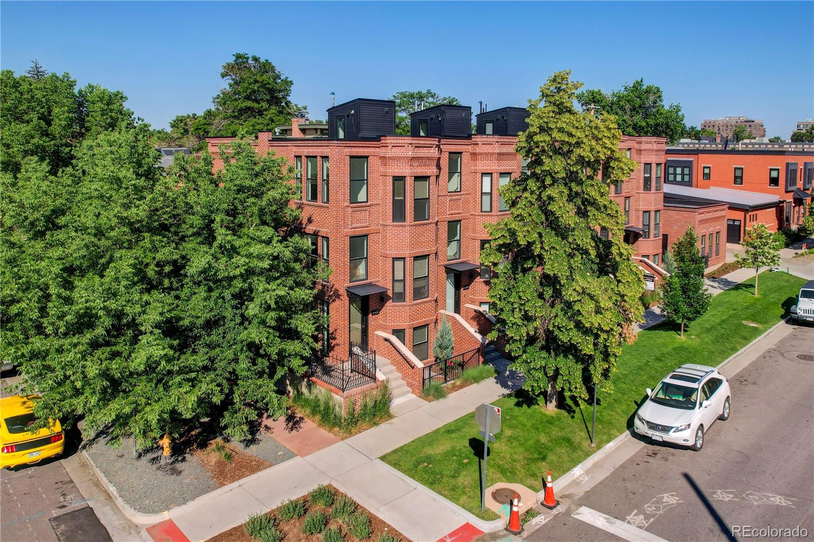 1065-25 25th Street, Unit A Denver, CO 80205 - Photo 41 of 45 an aerial view of a house