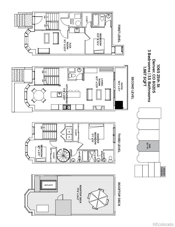 1065-25 25th Street, Unit A Denver, CO 80205 - Photo 45 of 45 a black and white photo of a painting