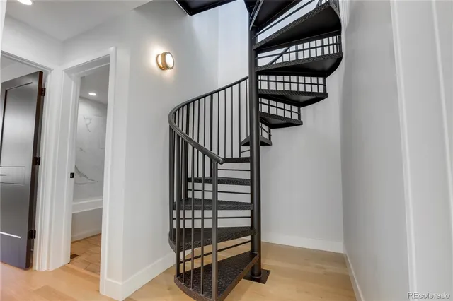 a view of entryway with stairs