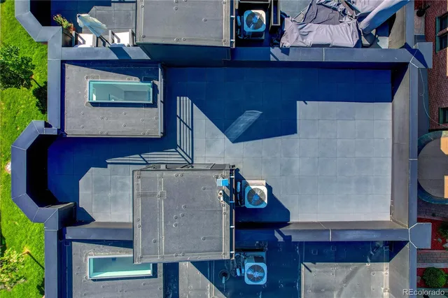 a view of furniture with wooden floor