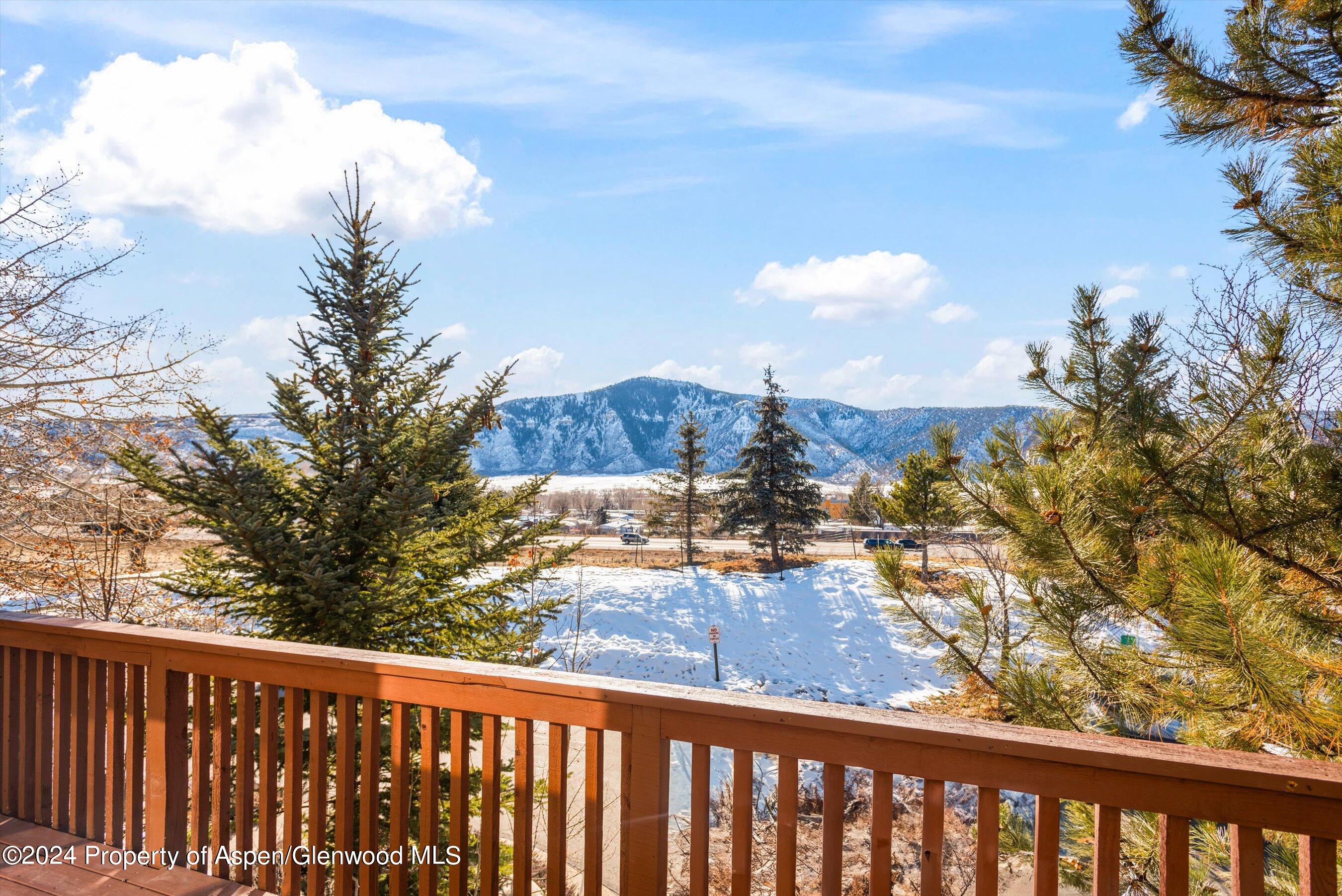 16 Pine Ridge Road Basalt, CO 81621 - Photo 21 of 63 a view of city from a balcony