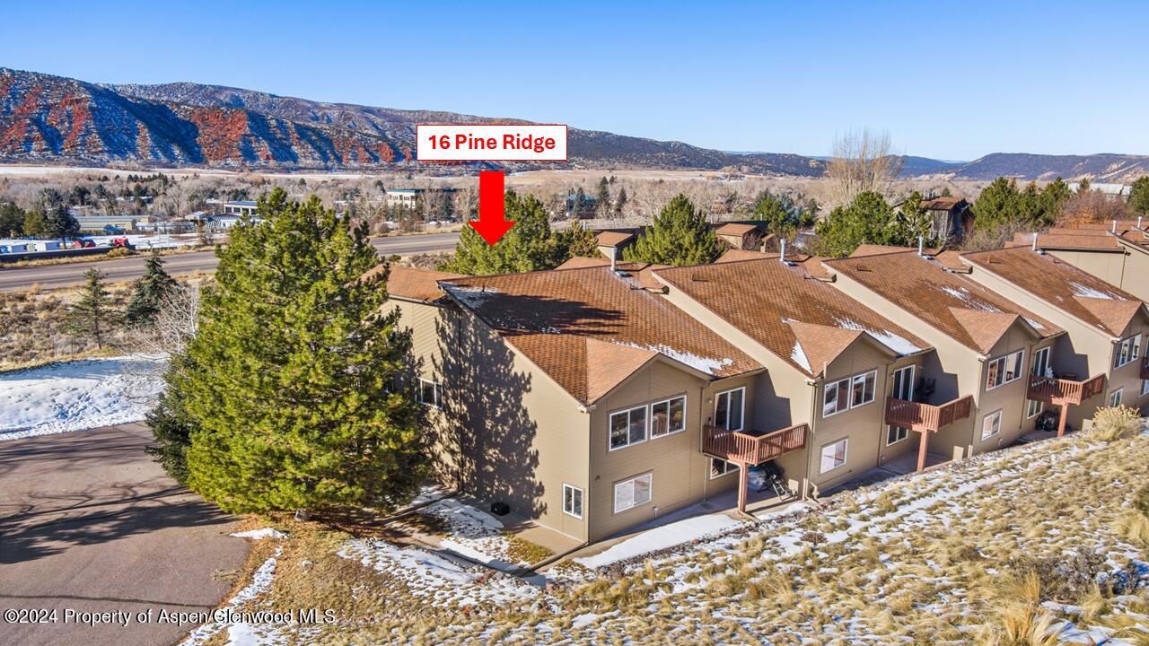 16 Pine Ridge Road Basalt, CO 81621 - Photo 39 of 63 a aerial view of a house