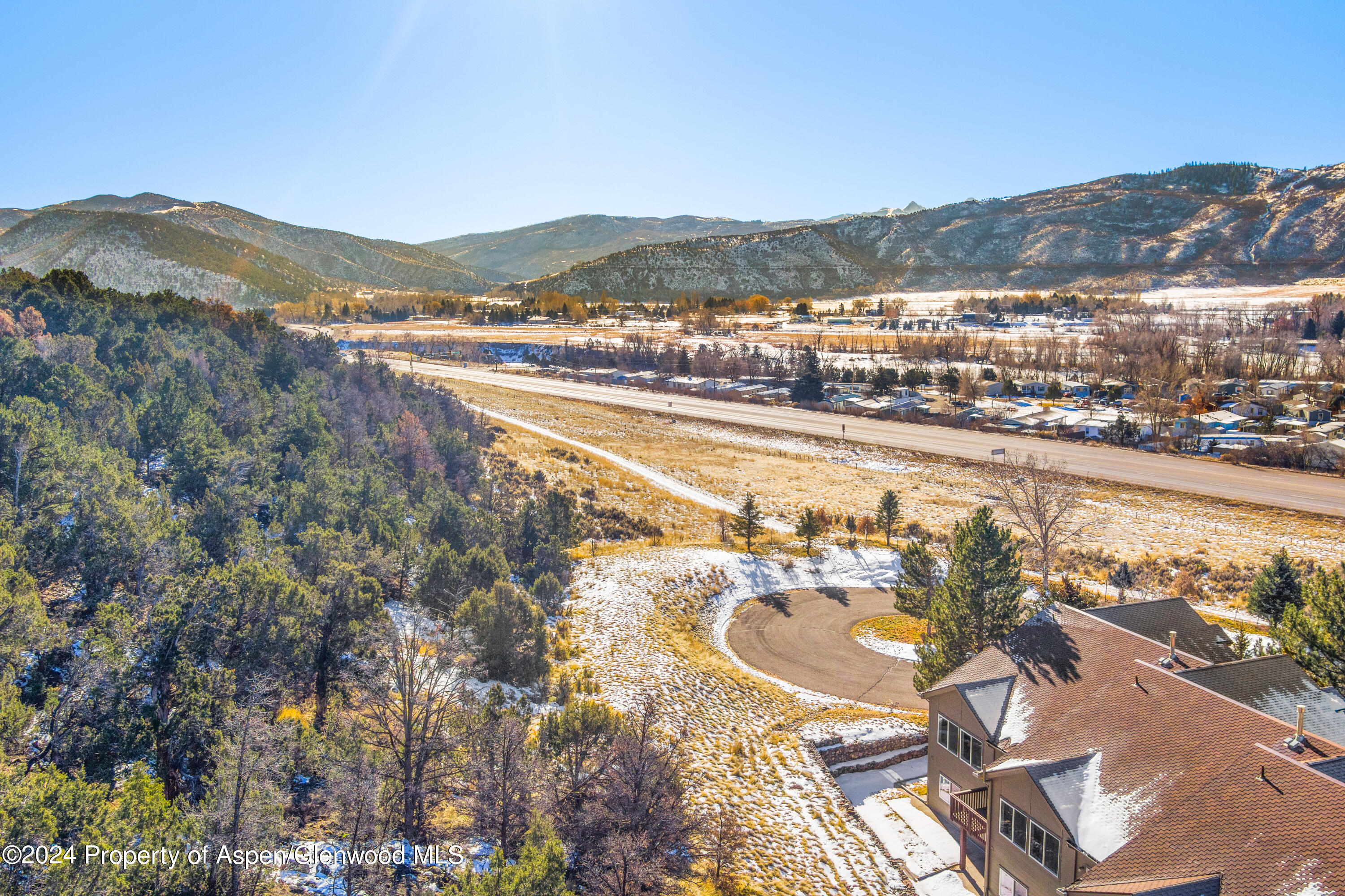 16 Pine Ridge Road Basalt, CO 81621 - Photo 50 of 63 a view of a city and mountains ocean view