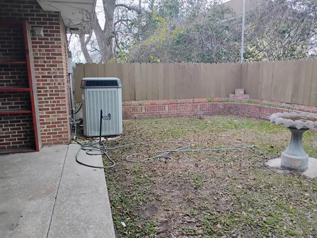 a view of a backyard with of the house