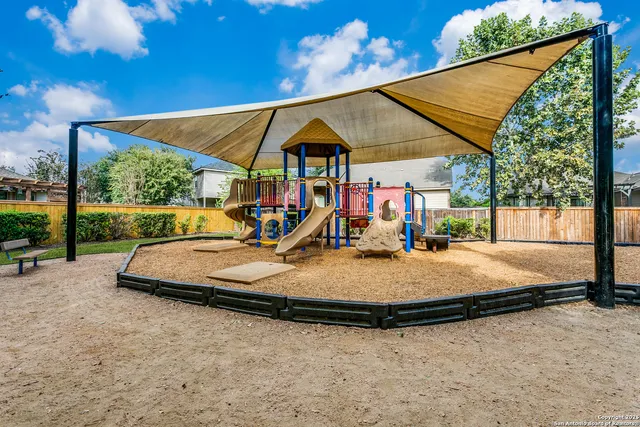 a view of outdoor space yard deck patio and swimming pool