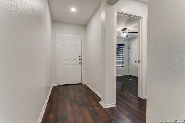 wooden floor in a gallery