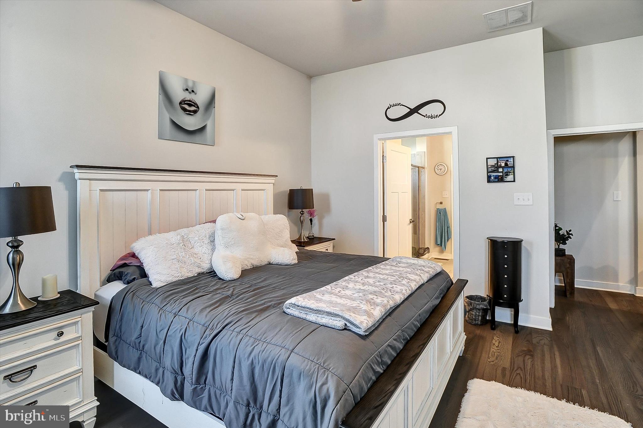 739 Cascade Way Kennett Square, PA 19348 - Photo 16 of 76 a bedroom with a large bed and a window