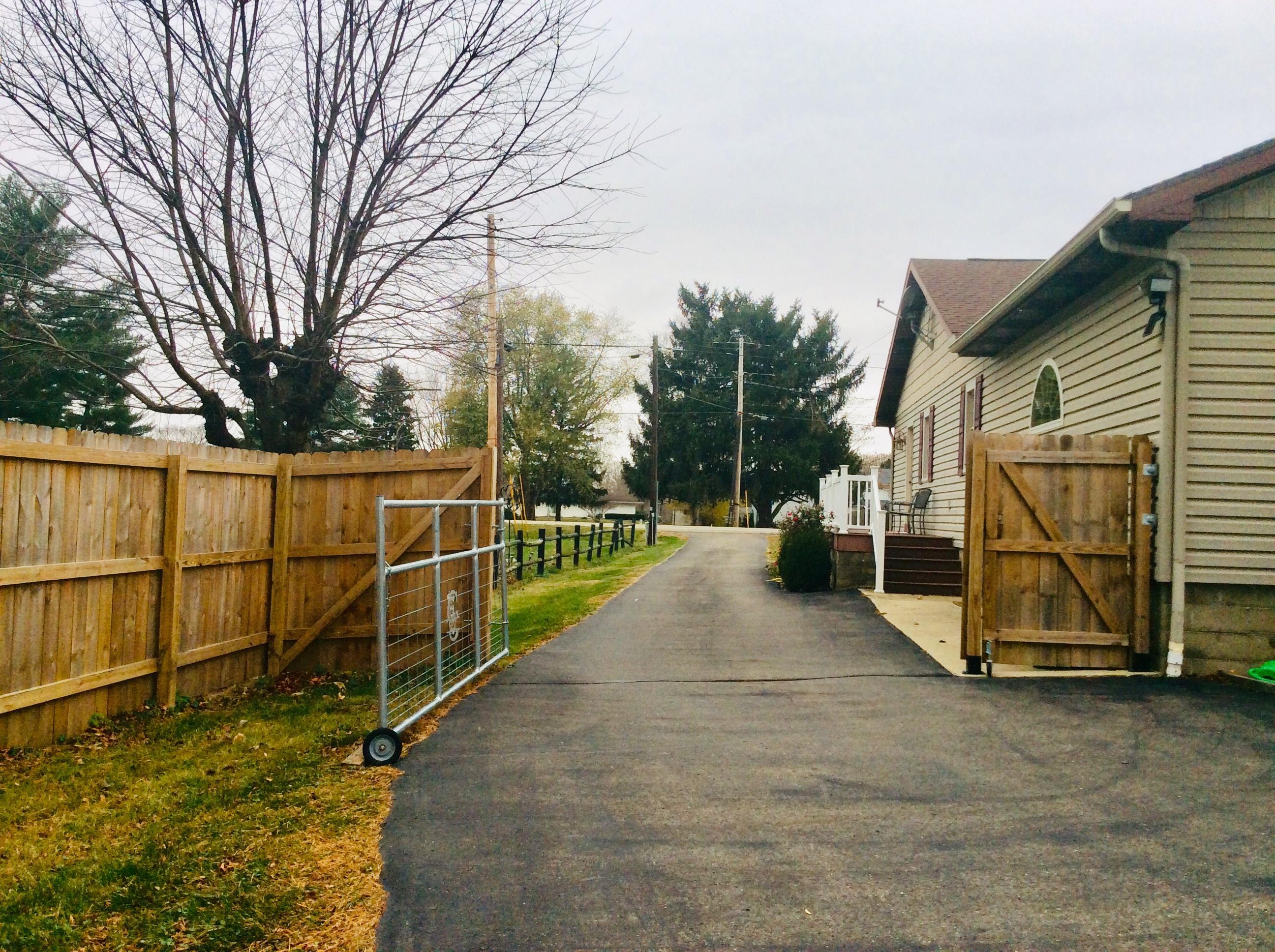 17300 Little Walnut Road Circleville, OH 43113 - Photo 31 of 37 New wood privacy fence and gate