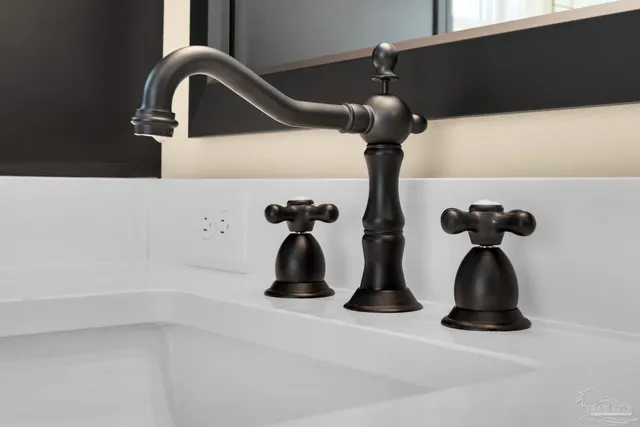 a view of a yard with an outdoor space