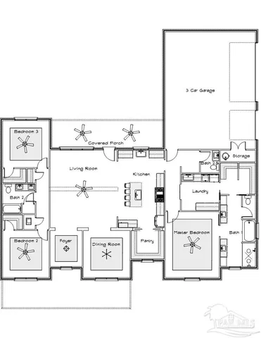 $989,899 | 3526 Creekdown Lane, Milton, FL 32570