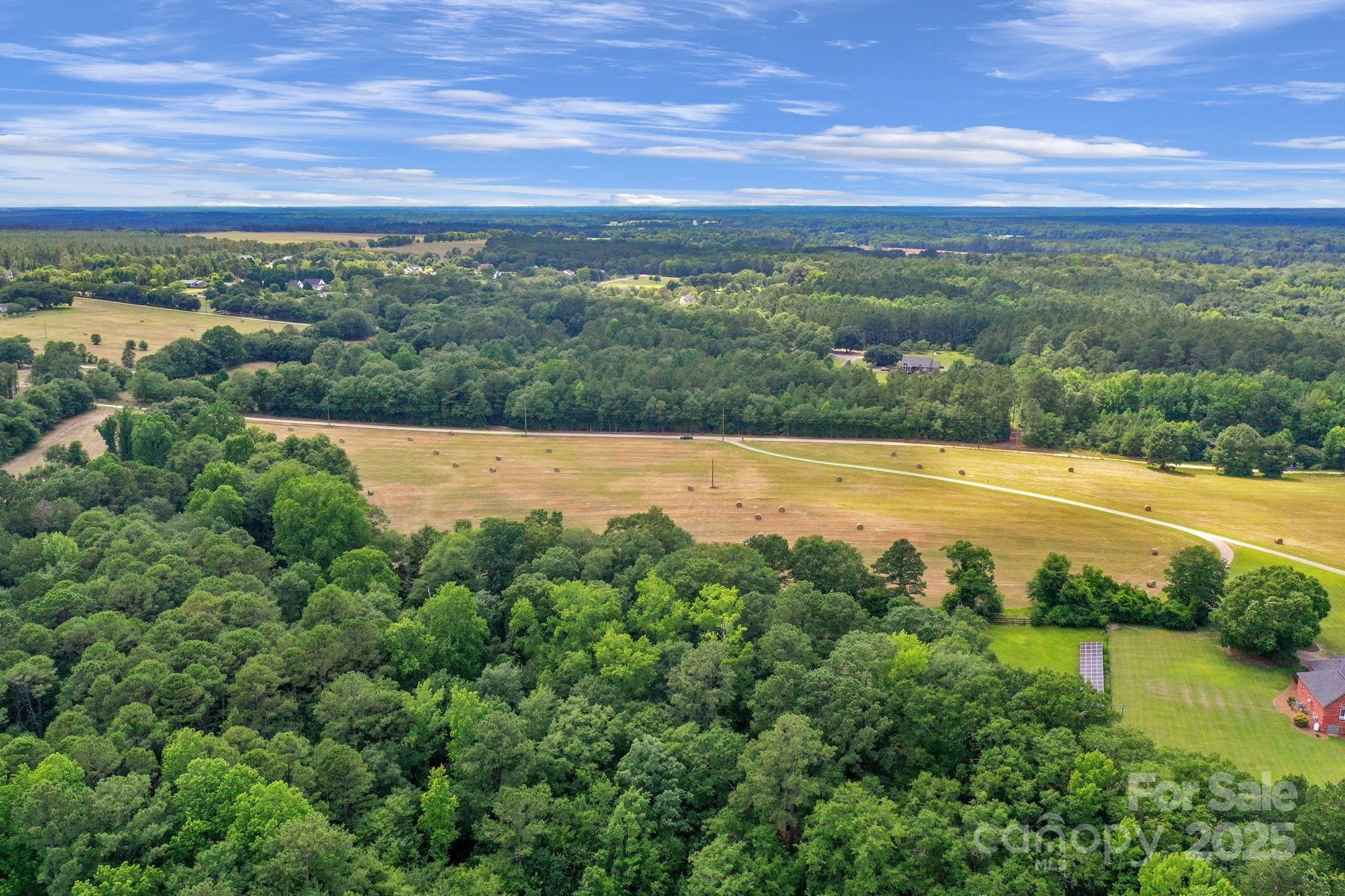 0 McMillan Road Cheraw, SC 29520 - Photo 3 of 33 a view of a city with lush green forest