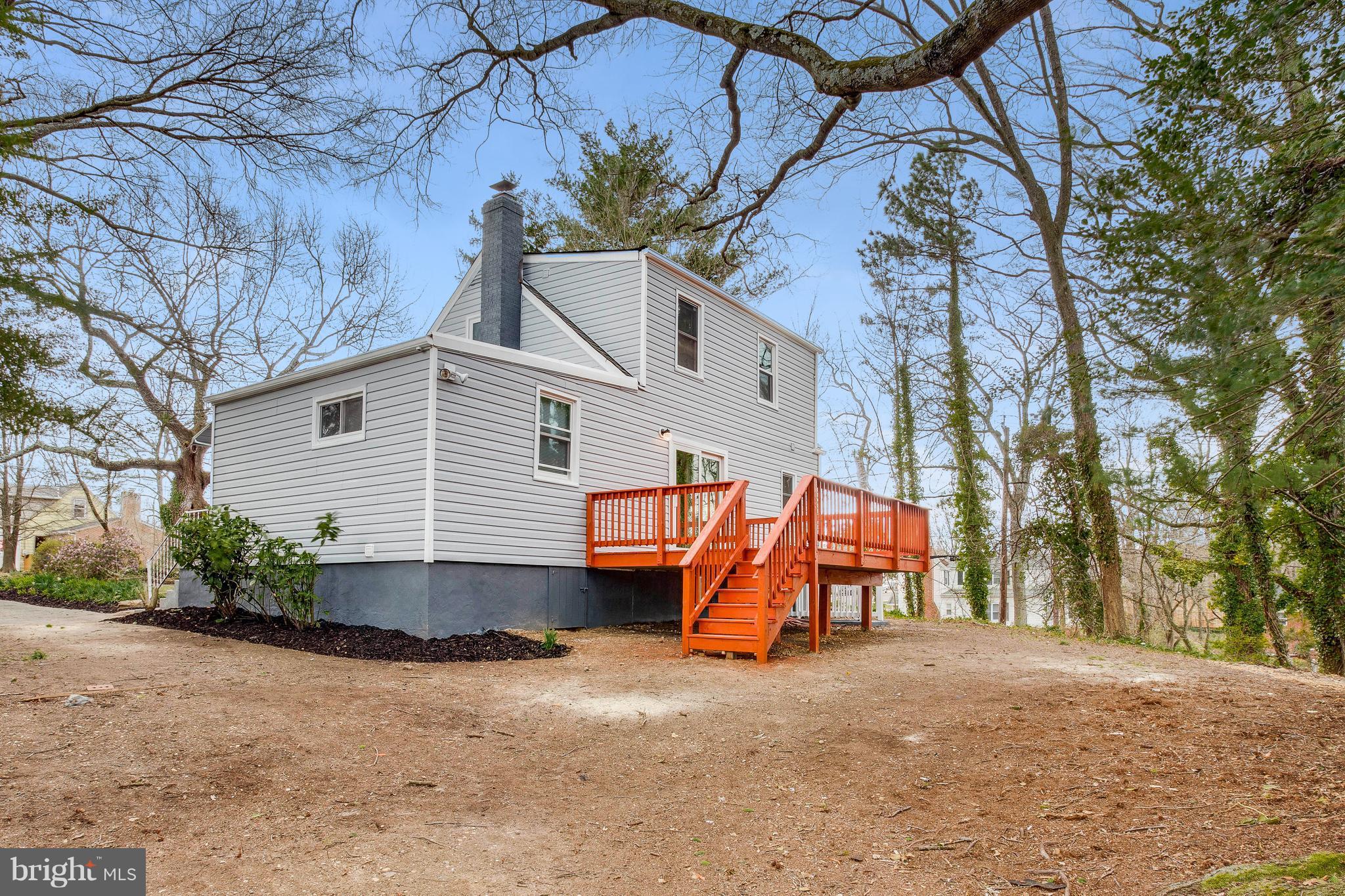 4207 Maple Road Morningside, MD 20746 - Photo 29 of 30 Deck leads to large rear yard