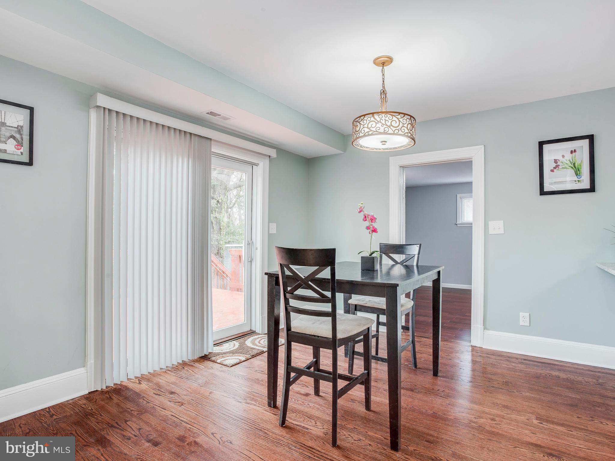 4207 Maple Road Morningside, MD 20746 - Photo 8 of 30 Dining Room - off of kitchen opens to rear deck