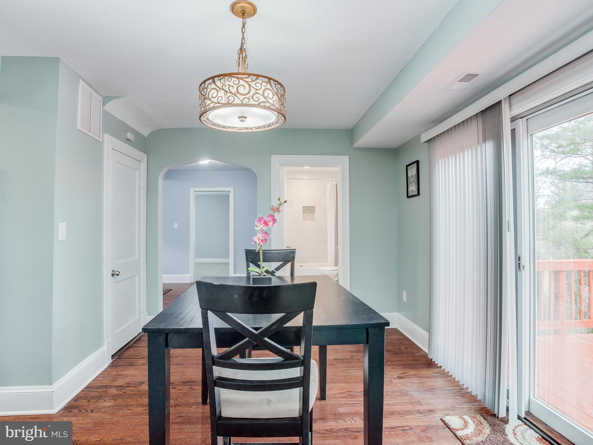 4207 Maple Road Morningside, MD 20746 - Photo 9 of 30 Dining Room - off of kitchen opens to rear deck