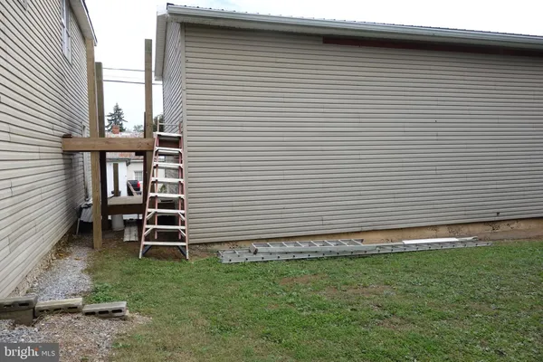 a view of a door