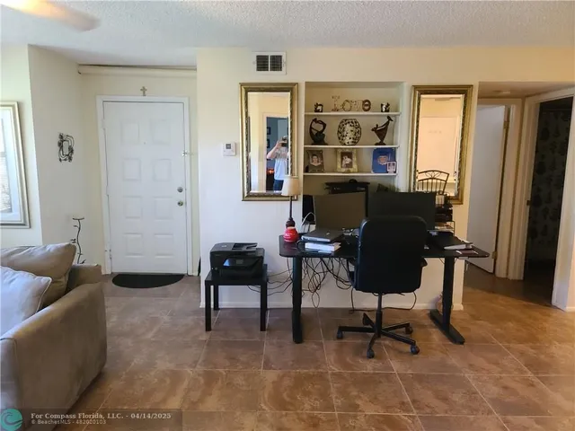 a view of front door