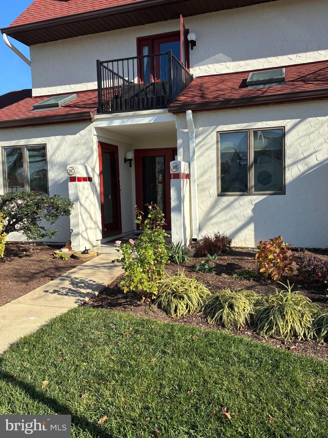Covered entry to home.
