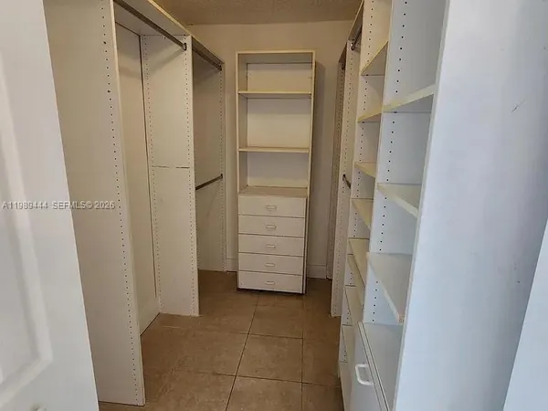 a view of walk in closet